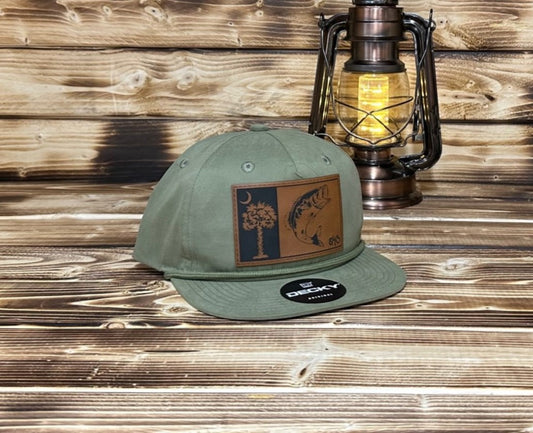 The Acosta Palmetto Decky 6032 Hat, Loden